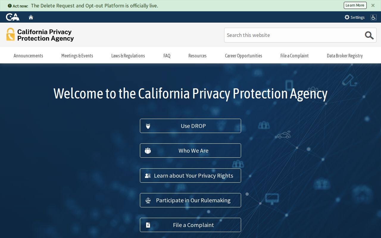 Fullerton neighbors and California privacy protection